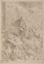Noa och djuren som går in i arken