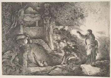Lasarus höjning, 1645-1650.