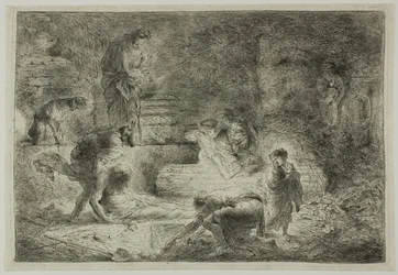 Tobit begraver de döda