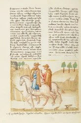 Decameron, Stekpannan hånar kitteln - Forese da Rabatta och Giotto rider, Sjätte dagen, novell 5.