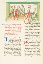 Decameron, Le moyen de parvenir ; Zima talar med Francescos fru , Tredje dagen, novell 5.