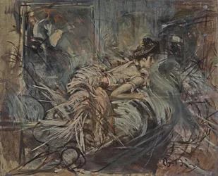 Boldini - Konstnärens modell