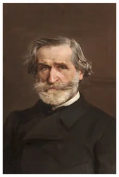 Porträtt av Giuseppe Verdi, 1886