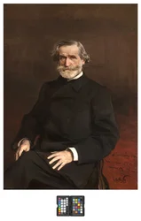 Porträtt av Giuseppe Verdi, 1886