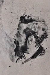 Porträtt av Paul Helleu
