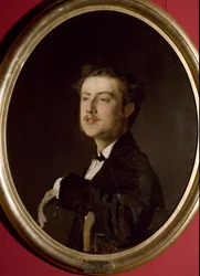 Porträtt av markisen Giuliano Capranica del Grillo, ca 1870 (målning)