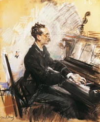 Pianisten Rey Colaco, av Giovanni Boldini