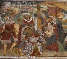 Tillbedjan av de tre kungarna, c.1492
