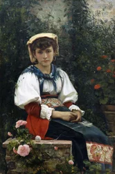 En toskansk skönhet, 1874