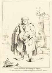 Gaspar Gribolari Secondhand Dealer i Padua (Gaspar Gribolari, Secondhand Dealer in Padua)
