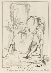 Le Perruquier fatigué (The Tired Wigmaker) スウェーデン語