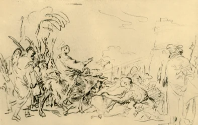 Kristi intåg i Jerusalem, c1759, 1928