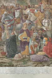 Milano, Cenacolo Vincianos matsal, Donato Montorfano, Kristi korsfästelse