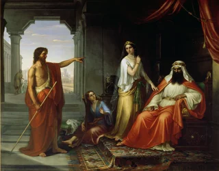 Johannes döparen tillrättavisar Herodes