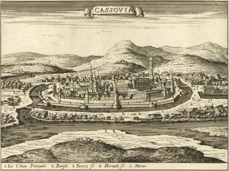 Slottet i Košice (Giovanni Giacomo De Rossi, 1683)