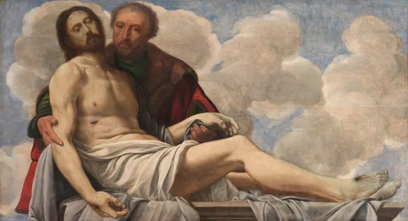 Kristus med Josef av Arimatea, ca. 1525.