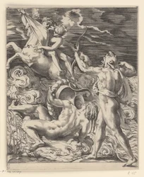 Herkules dödar kentauren Nessus Scener med Hercules (serietitel)