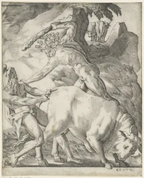 Hercules slåss med Cacus Scener med Hercules (serietitel)