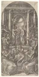 Jungfruns bröllop, ca. 1525.