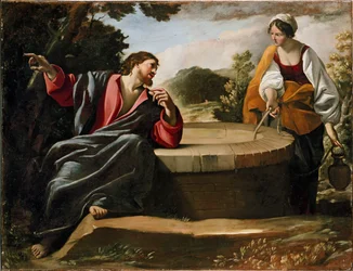 Kristus och Samariens kvinna, sent 1620-tal