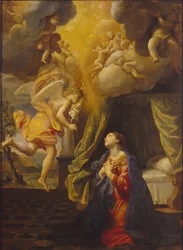 Bebådelsen, c. 1615.