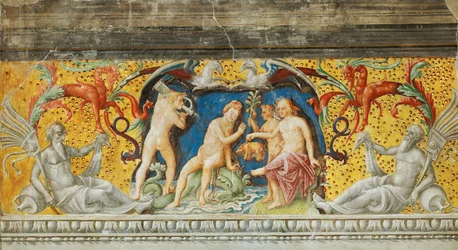 Väggmålningar i Zodiakens sal, Palazzo d