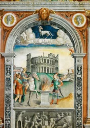 Väggmålningar i Zodiakens sal, Palazzo d