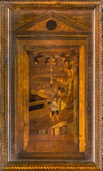 Lignaean Canonical Choir, inlagd av Giovanni Maria Platina 1484, Superior Stall