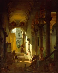 Apothecary of a Cloister, av Giovanni Migliara