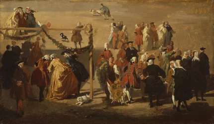 Festival på Piazza Navona, 1729.