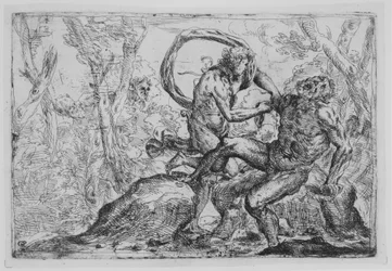 The Flaying of Marsyas, mitten av 1600-talet.