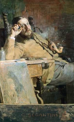 Vittorio Grubicy de Dragon, av Giovanni Segantini