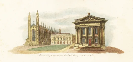 Utsikt över Cambridge University