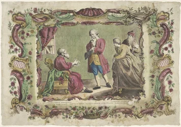 Varning syndare I. Opus misericordia spiritualis / La primera misericordia spiritual (...). (titel på objekt) The Spiritual Works of Mercy (serietitel)