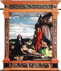 The Deposition, ca 1490-1537 (tempera på panel)