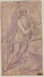 St Hieronymus i vildmarken