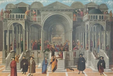 Tvisten i Jesu tempel bland läkarna