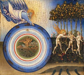 Världens skapelse och fördrivningen ur paradiset, 1445