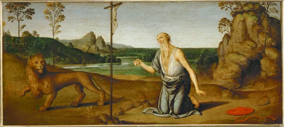 Sankt Hieronymus i öknen ...