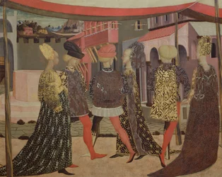 Adimari Cassone, ca 1450 (tempera på panel)