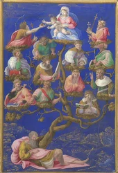 Jesseträdet. Omkring 1535