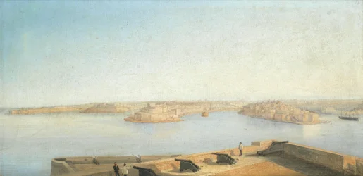 Girolamo Gianni, De tre städerna och Grand Harbour, Malta
