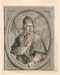 Porträtt av påven Clemens XI