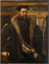 Porträtt av en man, ca 1550 (olja på duk)