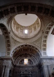 Interiörvy av kyrkan San Biagio (1518-1545)