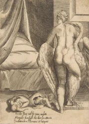 Leda och svanen, från 
