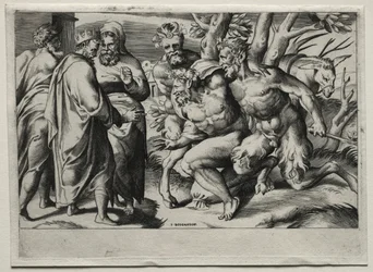 Silenus och kung Midas