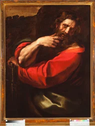Representation av Saint Paul-målningen av Giulio Cesare Procaccini (1574-1625)