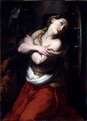 St. Catherine (oil on linen)