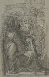 Studie för Pietà, 1604.